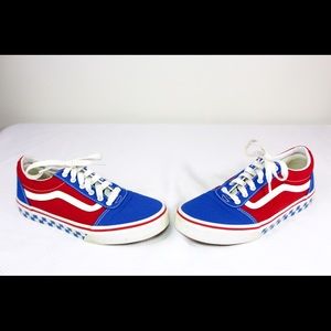 Kids ward (checker Tape) Vans